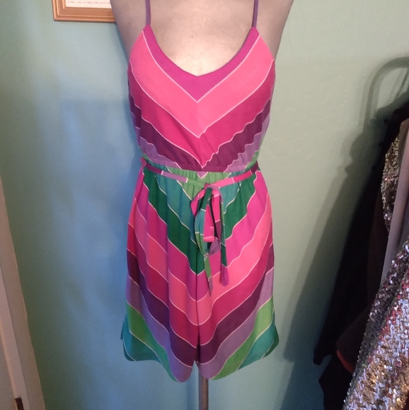 70's inspired chevron dress - Picture 3 of 5